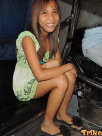 Puffy nipple Filipina teen gets destroyed at Trike Patrol